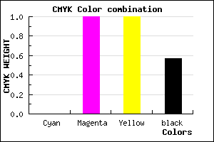 #6D0000 color CMYK mixer