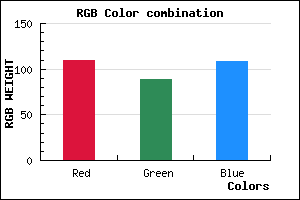 rgb background color #6D596C mixer