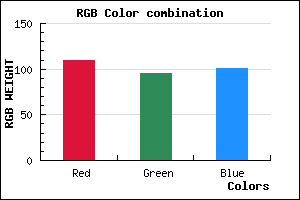 rgb background color #6D5F65 mixer