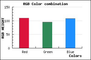 rgb background color #6D5F6C mixer