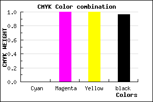 #0B0000 color CMYK mixer
