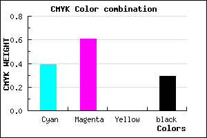 #6E46B4 color CMYK mixer