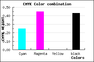 #6E5092 color CMYK mixer