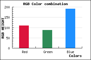 rgb background color #6E57BF mixer
