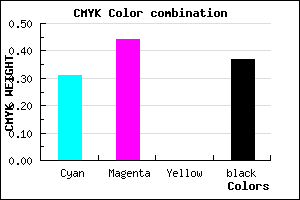 #6E5AA0 color CMYK mixer