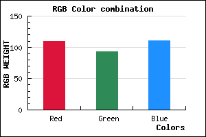 rgb background color #6E5D6F mixer
