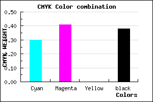 #6E5E9E color CMYK mixer