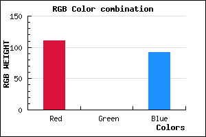 rgb background color #6F005C mixer