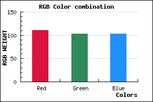 rgb background color #6F6767 mixer
