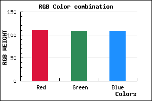 rgb background color #6F6C6C mixer
