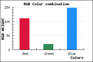 rgb background color #6F1494 mixer