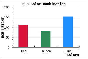 rgb background color #6F5098 mixer