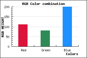 rgb background color #6F50C8 mixer