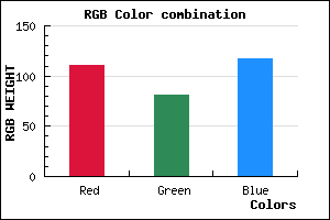 rgb background color #6F5175 mixer