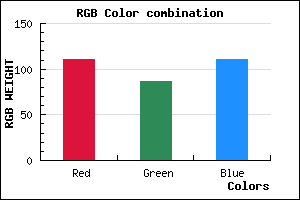 rgb background color #6F576F mixer