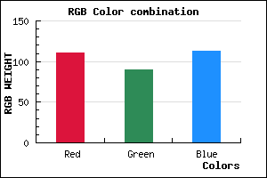rgb background color #6F5A71 mixer