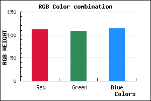 rgb background color #706C72 mixer