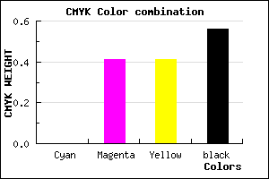 #704242 color CMYK mixer