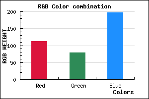 rgb background color #704FC5 mixer