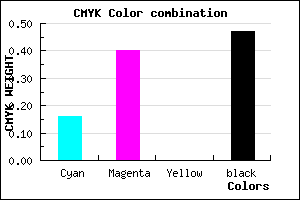 #705086 color CMYK mixer