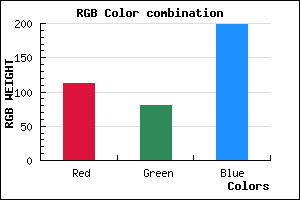 rgb background color #7050C7 mixer