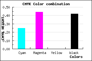 #705395 color CMYK mixer