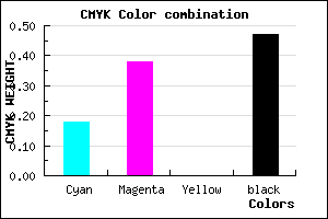 #705488 color CMYK mixer