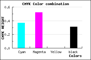 #7055B1 color CMYK mixer