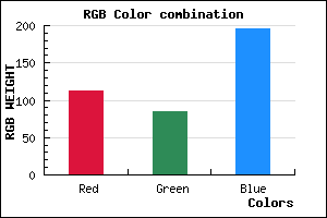 rgb background color #7055C3 mixer