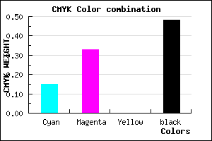 #705884 color CMYK mixer