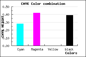 #705A9C color CMYK mixer