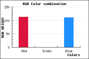 rgb background color #71006F mixer