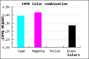 #716ABA color CMYK mixer