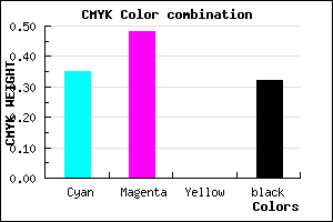 #715AAE color CMYK mixer