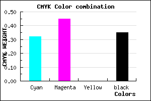 #715CA6 color CMYK mixer