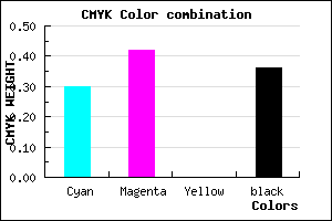 #715EA2 color CMYK mixer