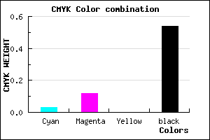 #726775 color CMYK mixer