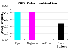 #7271C1 color CMYK mixer