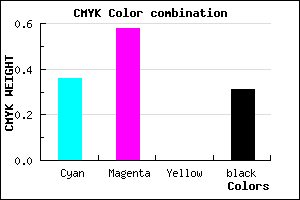 #724BB1 color CMYK mixer