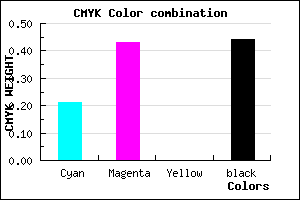 #725290 color CMYK mixer