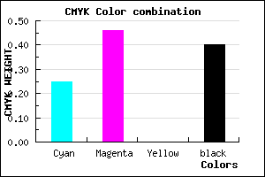#725298 color CMYK mixer