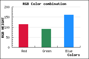 rgb background color #725AA0 mixer