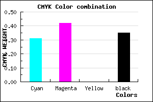#7260A6 color CMYK mixer