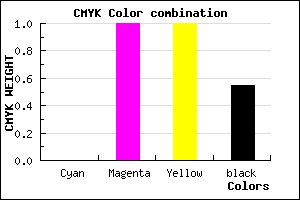 #730000 color CMYK mixer