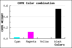 #736775 color CMYK mixer