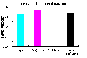 #736BA9 color CMYK mixer