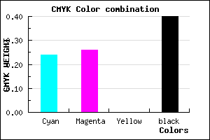 #737098 color CMYK mixer