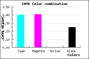 #7372C0 color CMYK mixer