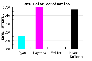 #734488 color CMYK mixer