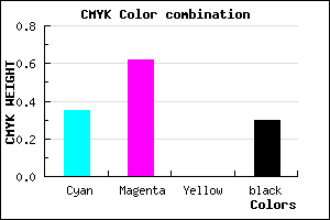 #7344B2 color CMYK mixer